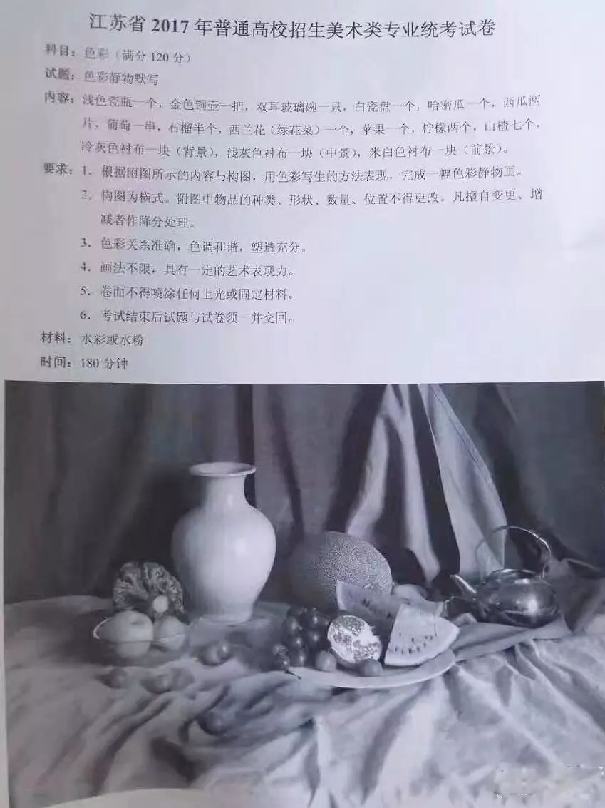 2017年江苏美术色彩考题.jpeg 2017年江苏美术色彩考题.jpeg