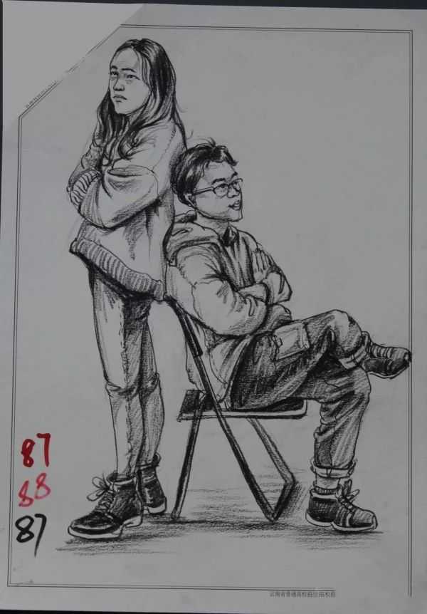 2020年云南省速写高分卷_085.jpeg