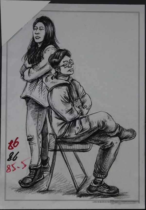 2020年云南省速写高分卷_088.jpeg