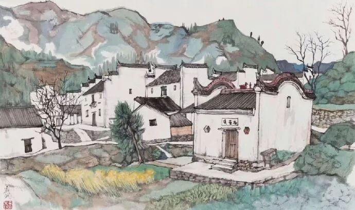 下乡写生-国内外大师色彩风景作品赏析0130.jpg