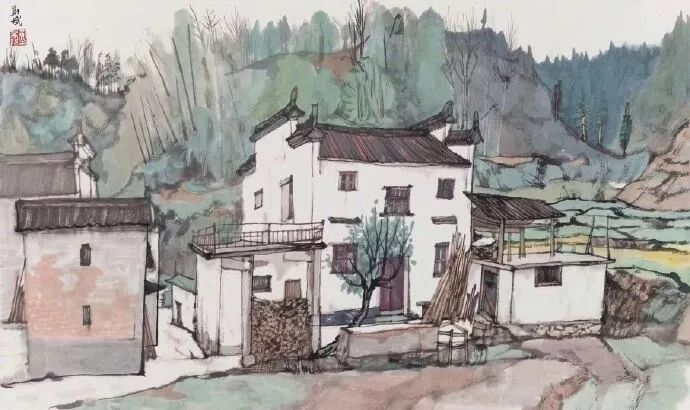 下乡写生-国内外大师色彩风景作品赏析0122.jpg