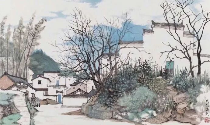 下乡写生-国内外大师色彩风景作品赏析0116.jpg