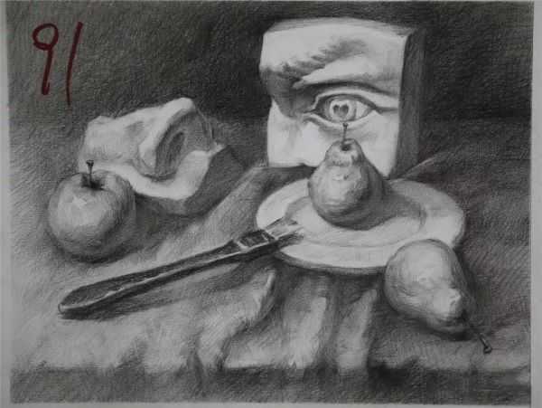 模拟联考素描高分卷_0125.jpeg