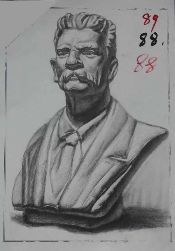 模拟联考素描高分卷_0132.jpeg