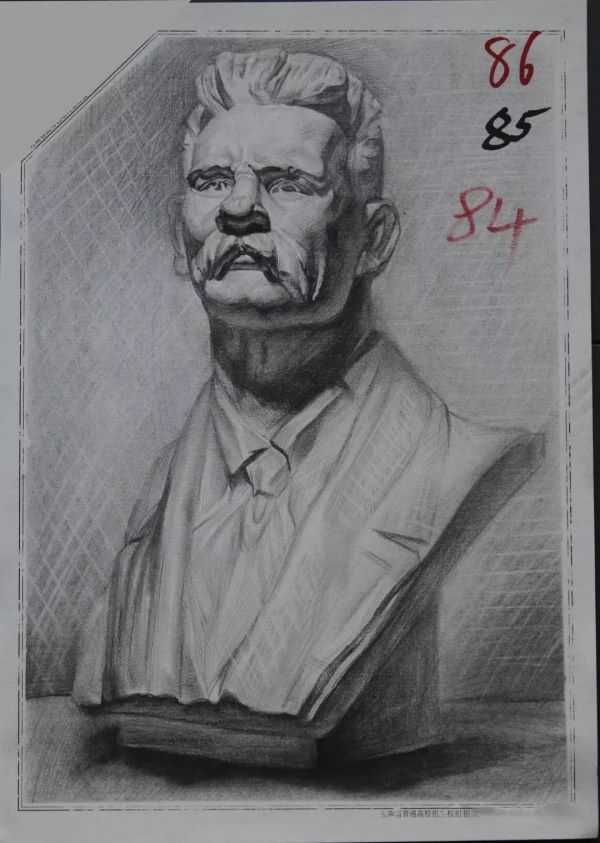 模拟联考素描高分卷_0135.jpeg