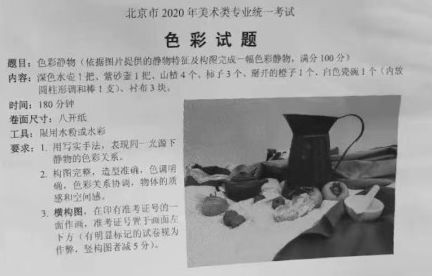 2020年美术统考考题_015.png